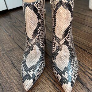 Marc Fisher snakeskin boots